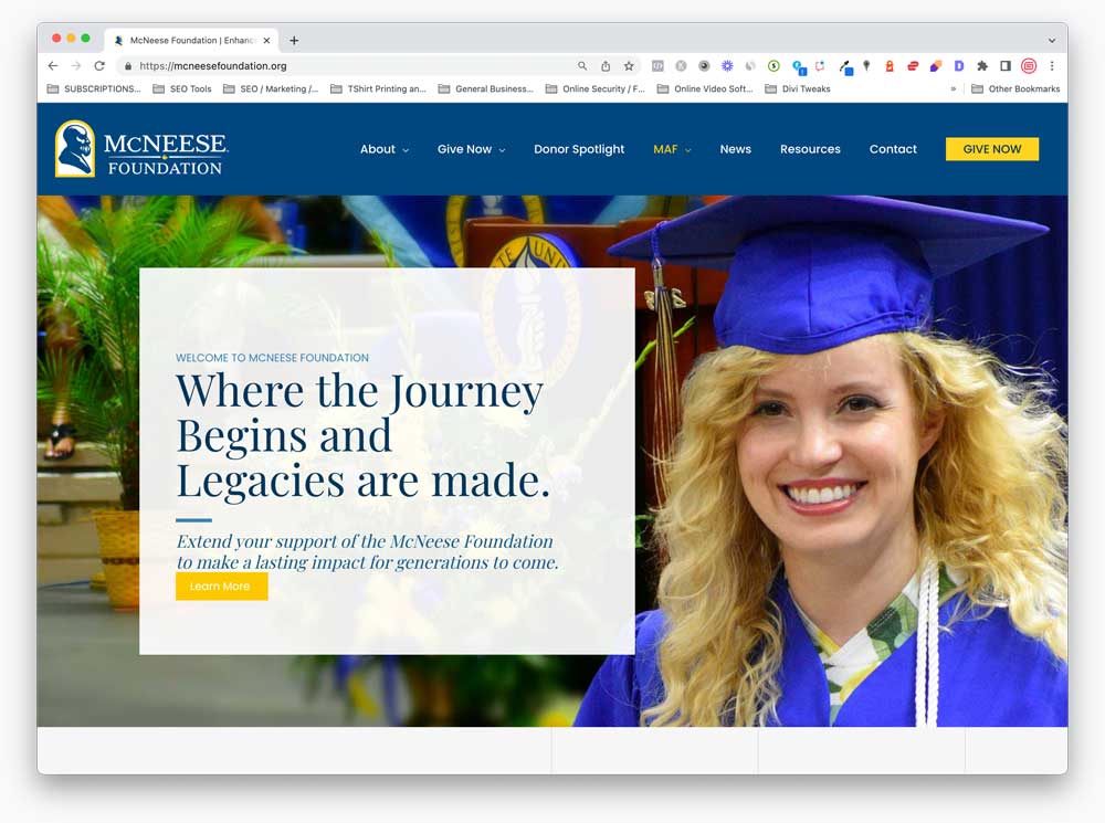mcneese foundation website
