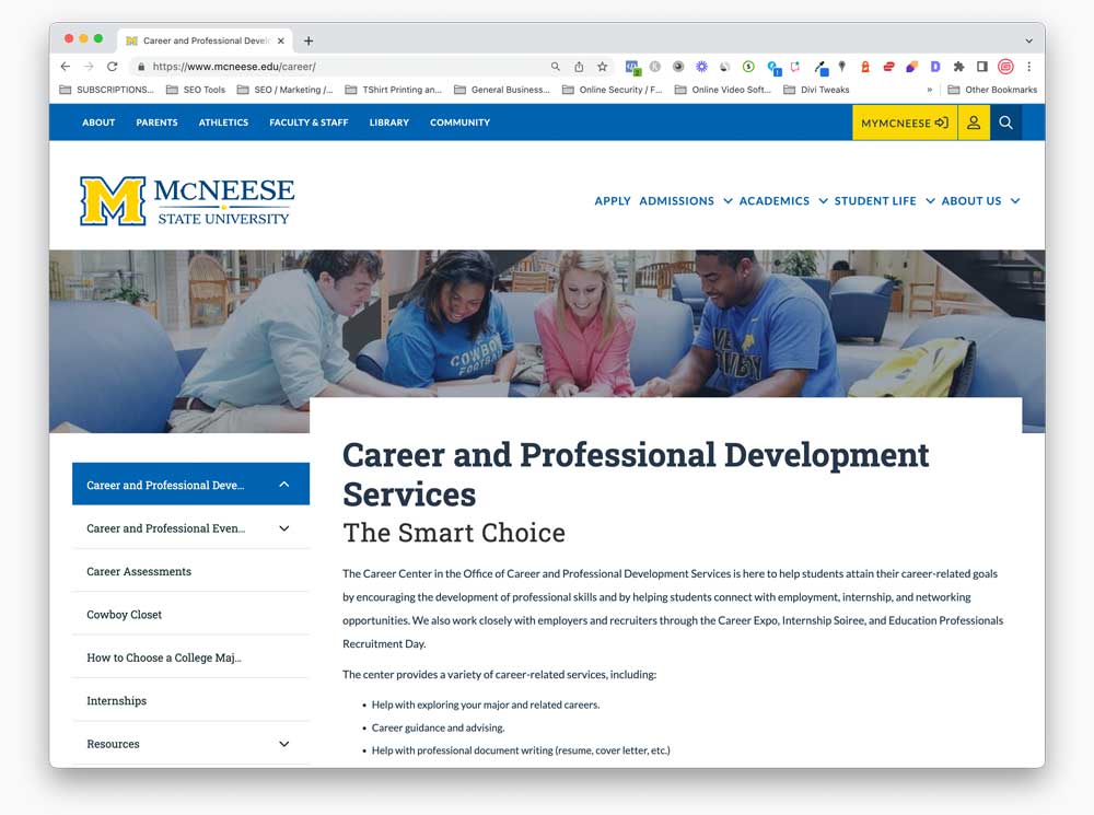 McNeese Career Center